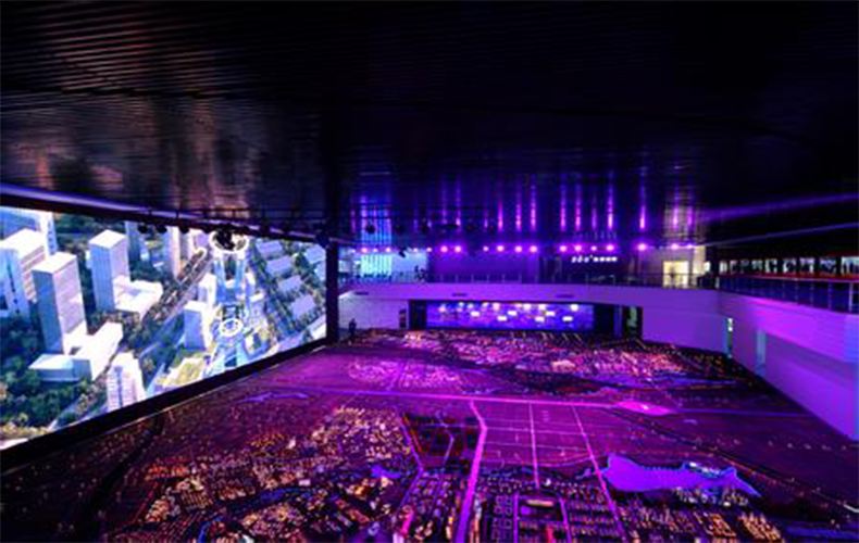 折幕數(shù)字沙盤(pán)