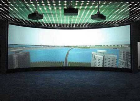 大屏幕投影融合